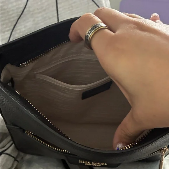 Kate Spade Black Leather Crossbody Bag